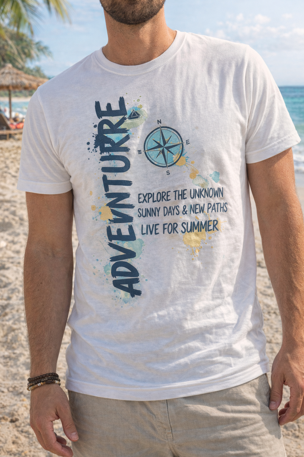 Adventure Printed Travel Wear T-Shirt | Casual Graphic Travel Tee